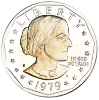 Proof Single SBA Susan B Anthony Dollar