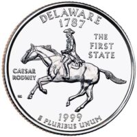 Clad and Silver Proof State Quarters