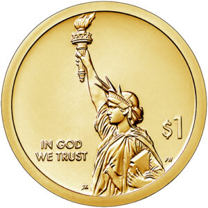 2018 American Innovation Dollars Washington Signed 1st Patent - front