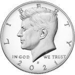 Clad and Silver Proof Kennedy Half Dollars