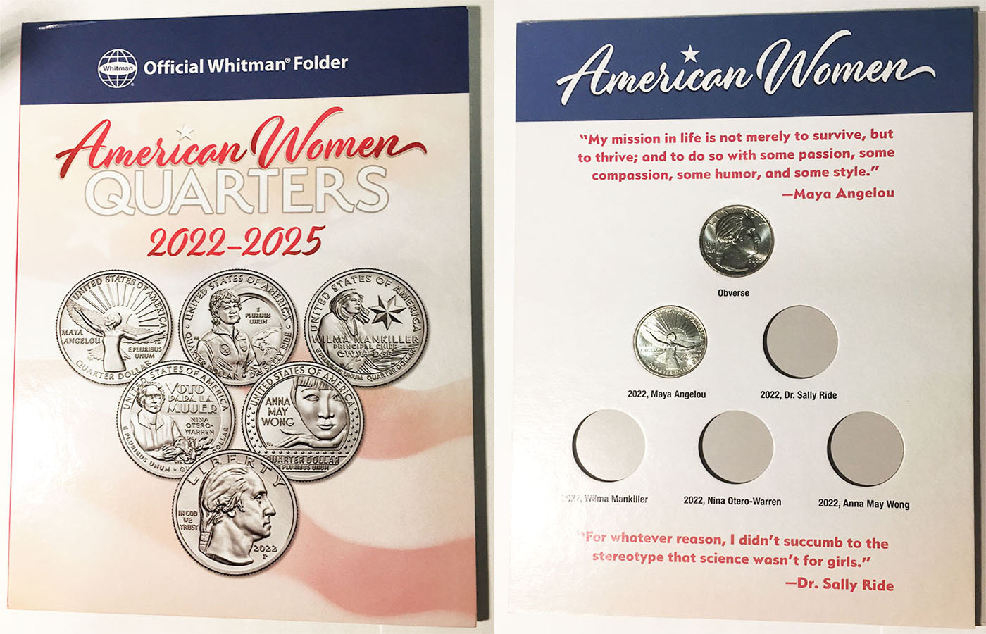 2022 - 25 Coin Folders and Albums with Quarters - cover