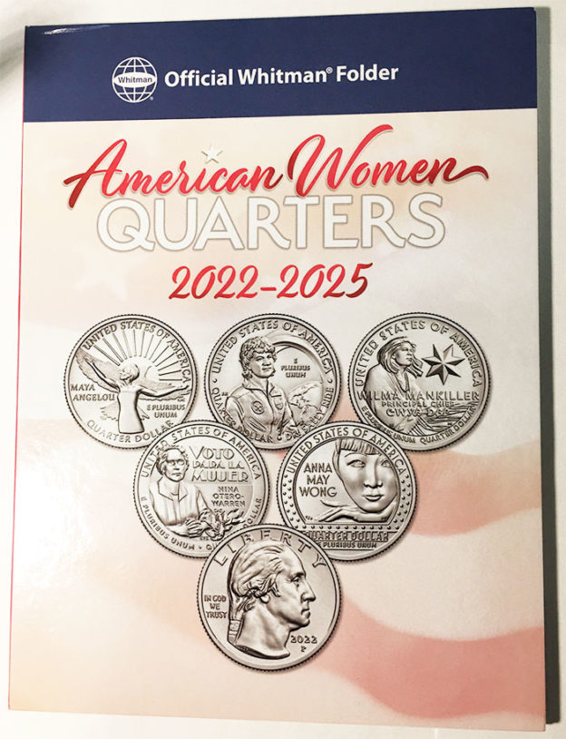 2022 Whitman Date Set Coin Folder for American Women Quarters Surfcoins