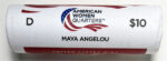 2022 - 25 D Mint American Women Quarter United States Mint Wrapped Rolls