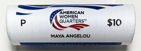 2022 - 25 P Mint American Women Quarter United States Mint Wrapped Rolls