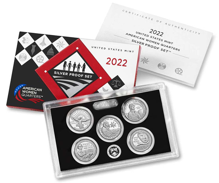 2022 - 25 American Women Quarter Mint Sets and Proof Sets from U.S. Mint - photo 2