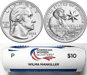 2022 - 25 P Mint American Women Quarter United States Mint Wrapped Rolls - photo 4