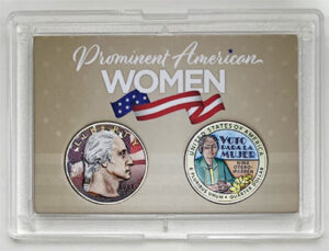 2022 Colorize, Gold Plated, Birth Year Sets, and Christmas Ornament American Women Quarter Nina Otero-Warren - front
