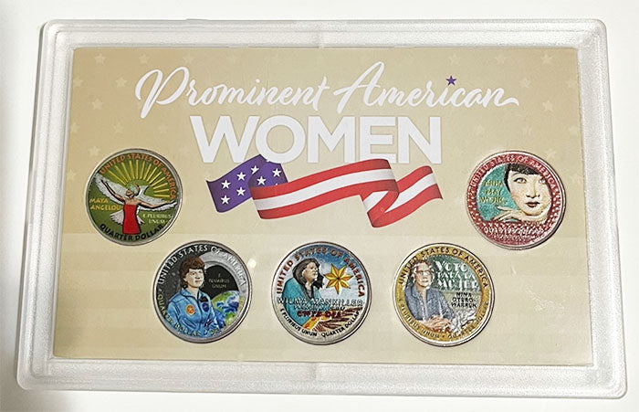 2022 Colorize, Gold Plated, Birth Year Sets, and Christmas Ornament American Women Quarter Dr. Sally Ride - front