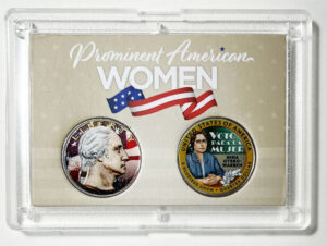 2022 Colorize, Gold Plated, Birth Year Sets, and Christmas Ornament American Women Quarter Nina Otero-Warren - front