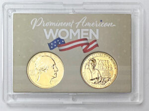 2022 Colorize, Gold Plated, Birth Year Sets, and Christmas Ornament American Women Quarter Nina Otero-Warren - front