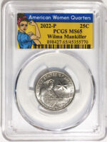 2022 Certified Mint State and Proof American Women Quarters Wilma Mankiller - back