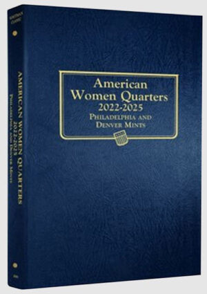American Women Quarter Whitman P and D Coin Album - cover