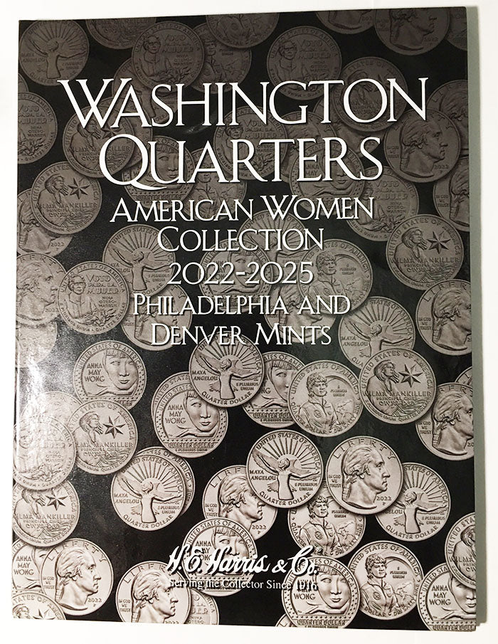 American Women Quarter H E Harris P and D Coin Folder - cover