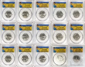 2022 PCGS BU Certified American Women Quarter Sets Rosie Label - back