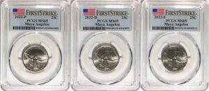 2022 PCGS BU Certified American Women Quarter Sets First Strike Label - back