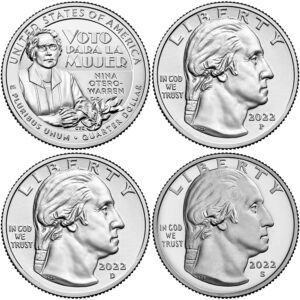 2022 American Women Quarters Nina Otero-Warren - front
