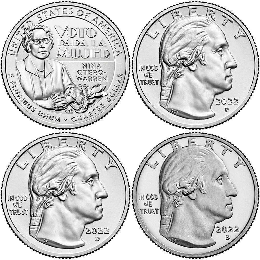 2022 American Women Quarters Nina Otero-Warren - front