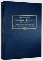 American Women Quarter Whitman P, D, and S Coin Album - cover