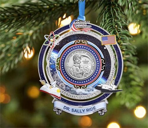 2022 Colorize, Gold Plated, Birth Year Sets, and Christmas Ornament American Women Quarter Dr. Sally Ride - photo 4
