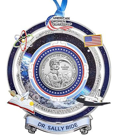 2022 Colorize, Gold Plated, Birth Year Sets, and Christmas Ornament American Women Quarter Dr. Sally Ride - photo 5