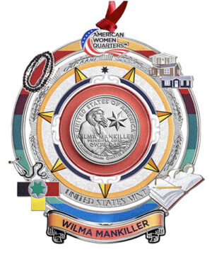 2022 Colorize, Gold Plated, Birth Year Sets, and Christmas Ornament American Women Quarter Wilma Mankiller - photo 5