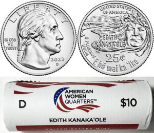 2022 - 25 D Mint American Women Quarter United States Mint Wrapped Rolls - photo 8