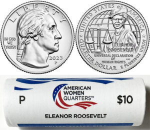 2022 - 25 P Mint American Women Quarter United States Mint Wrapped Rolls - photo 9