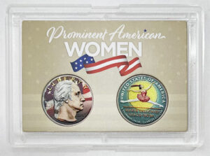 2023 Colorize, Gold Plated, Birth Year Sets, and Christmas Ornament American Women Quarter Maria Tallchief - front