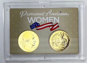 2023 Colorize, Gold Plated, Birth Year Sets, and Christmas Ornament American Women Quarter Eleanor Roosevelt - front