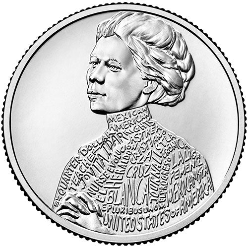 2023 PCGS Certified American Women Quarter Jovita Idar Rosie Label - back