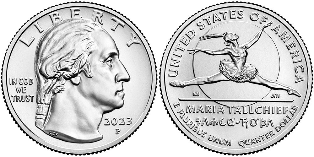 2023 American Women Quarters Maria Tallchief - front