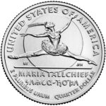 2023 American Women Quarters Maria Tallchief - back