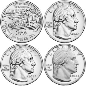 2023 American Women Quarters Edith Kanakaole - back