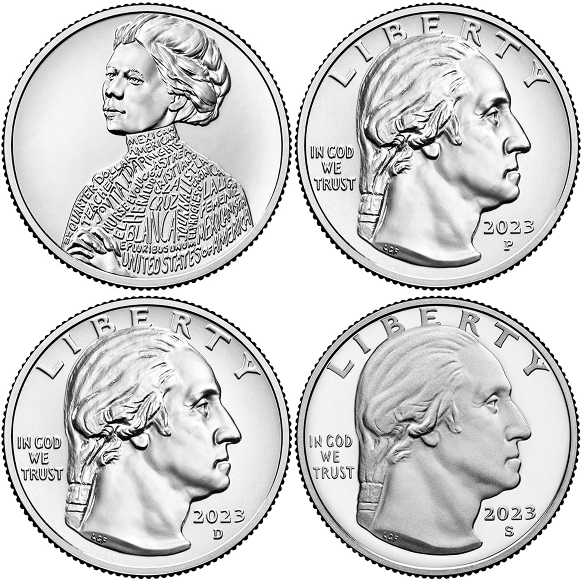 2023 American Women Quarters Jovita Idar - back