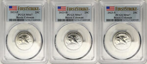 2023 PCGS BU Certified American Women Quarter Sets First Strike Label - back
