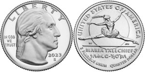 2023 American Women Quarters Maria Tallchief - front