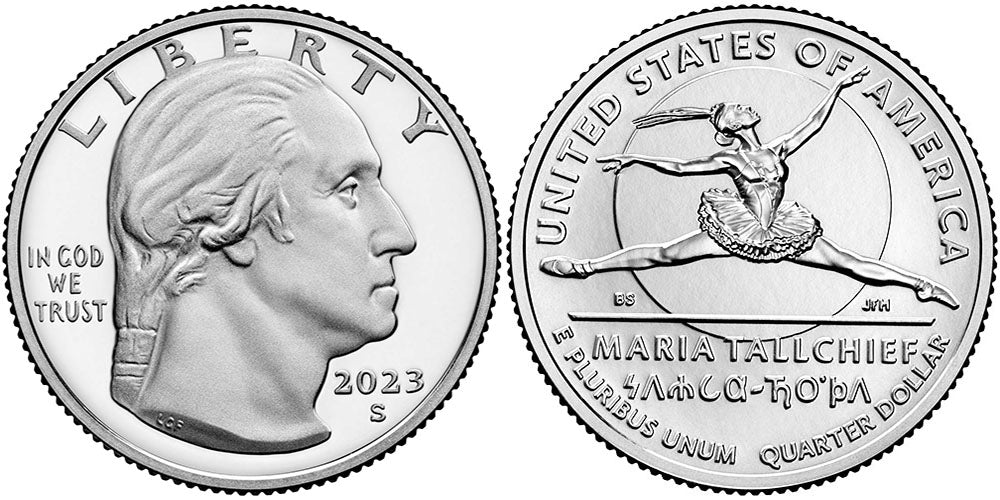 2023 American Women Quarters Maria Tallchief - front