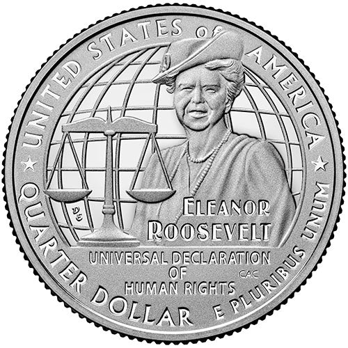 2023 American Women Quarters Eleanor Roosevelt - back