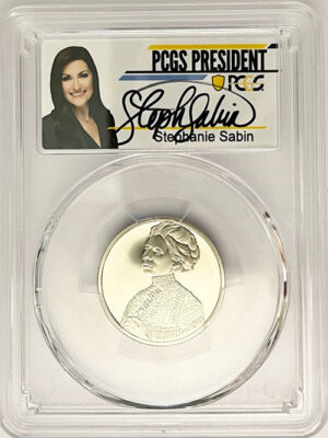 2023 PCGS Certified American Women Quarter Jovita Idar with Stephanie Sabin Label - back