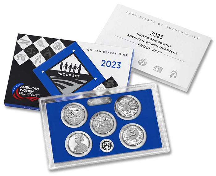 2022 - 25 American Women Quarter Mint Sets and Proof Sets from U.S. Mint - photo 3