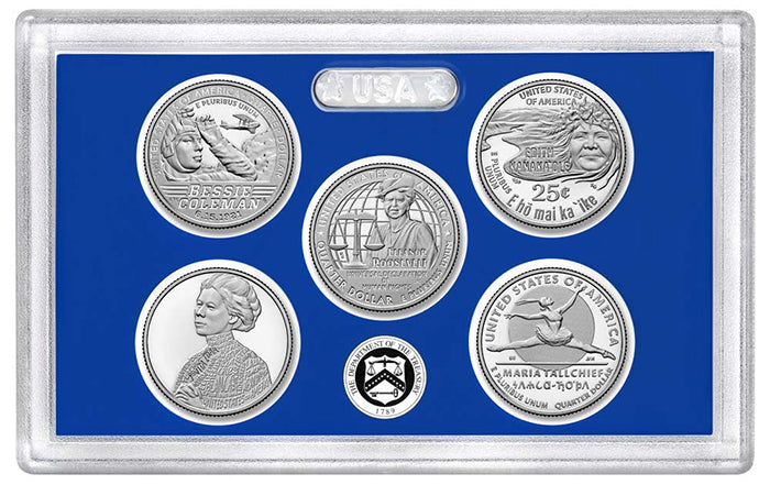 2022 - 25 American Women Quarter Mint Sets and Proof Sets from U.S. Mint - photo 7