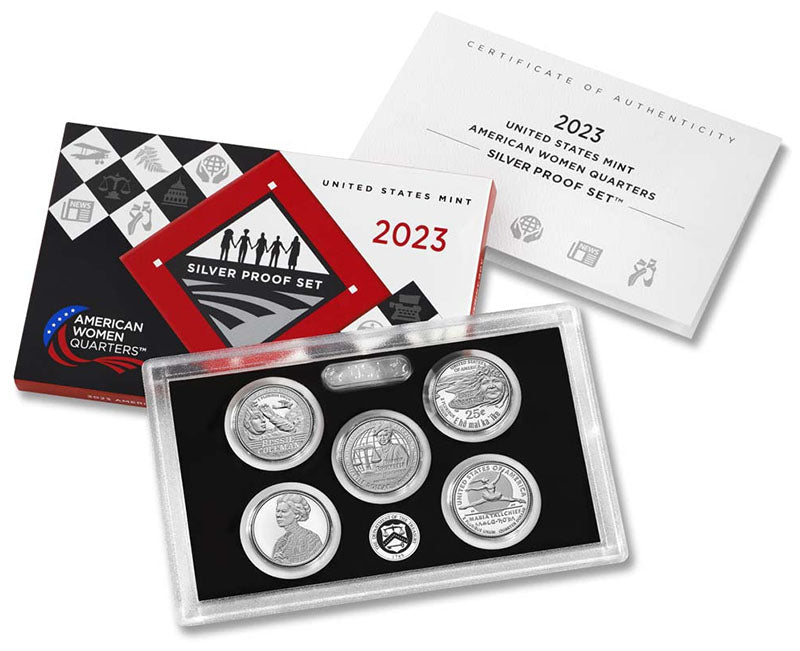 2022 - 25 American Women Quarter Mint Sets and Proof Sets from U.S. Mint - photo 4