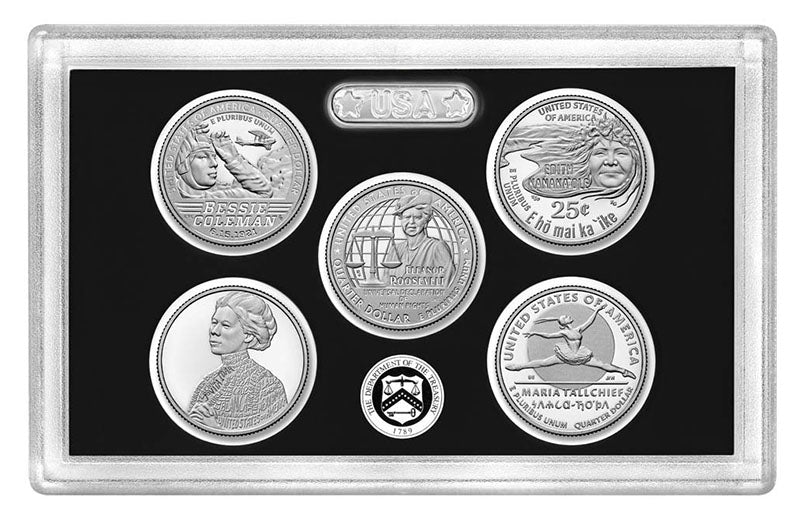 2022 - 25 American Women Quarter Mint Sets and Proof Sets from U.S. Mint - photo 8