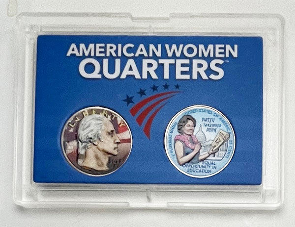 2024 Colorize, Gold Plated, Birth Year Sets, and Christmas Ornament American Women Quarter Hon. Patsy Takemoto Mink - front