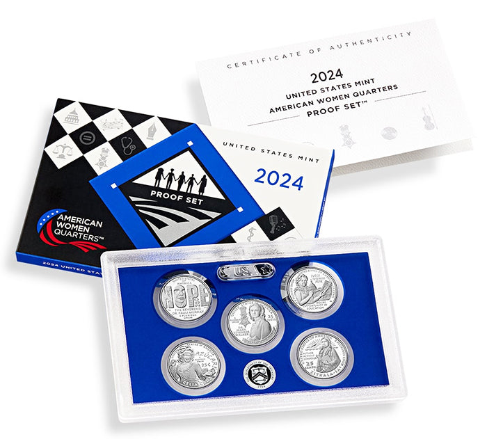 2022 - 25 American Women Quarter Mint Sets and Proof Sets from U.S. Mint - photo 11
