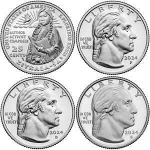 2024 American Women Quarters Zitkala-Sa - back