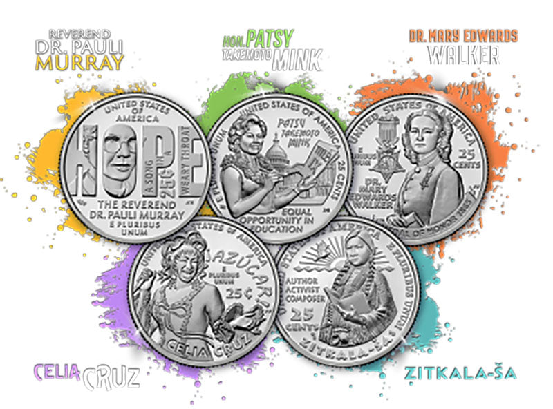 2024 American Women Quarters Rev. Dr. Pauli Murray - front