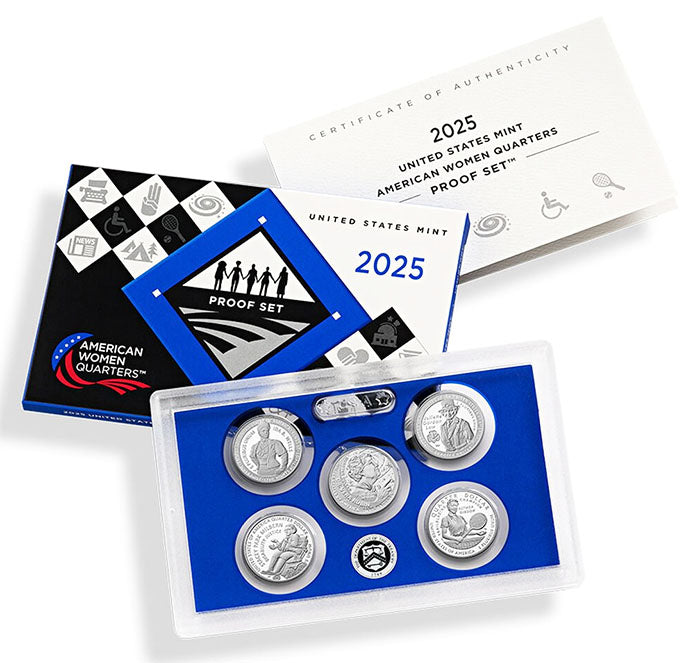 2022 - 25 American Women Quarter Mint Sets and Proof Sets from U.S. Mint - photo 15