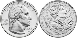 2025 BU & Proof American Women Quarter Dr. Vera Rubin - front