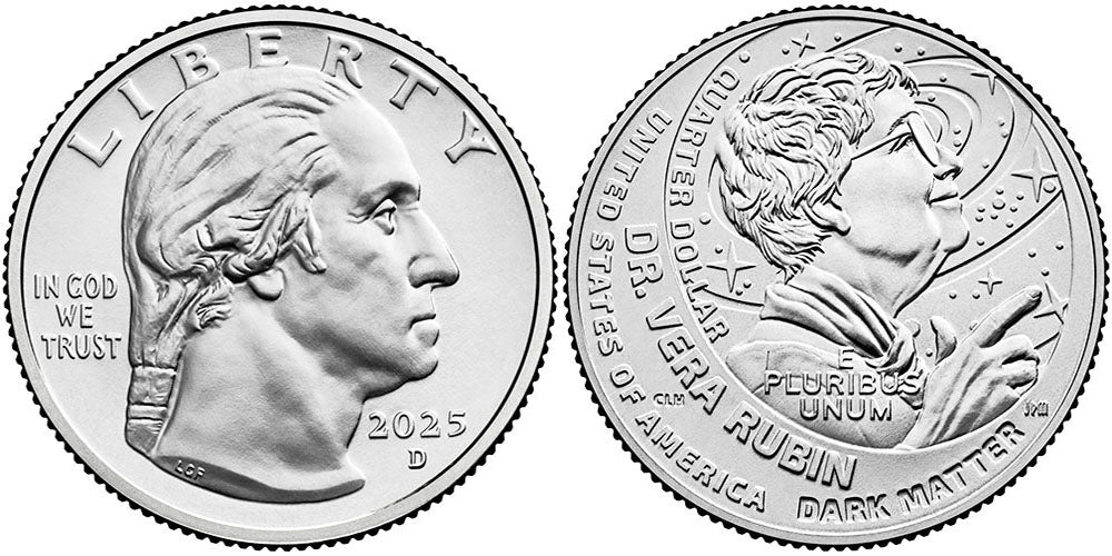 2025 BU & Proof American Women Quarter Dr. Vera Rubin - front